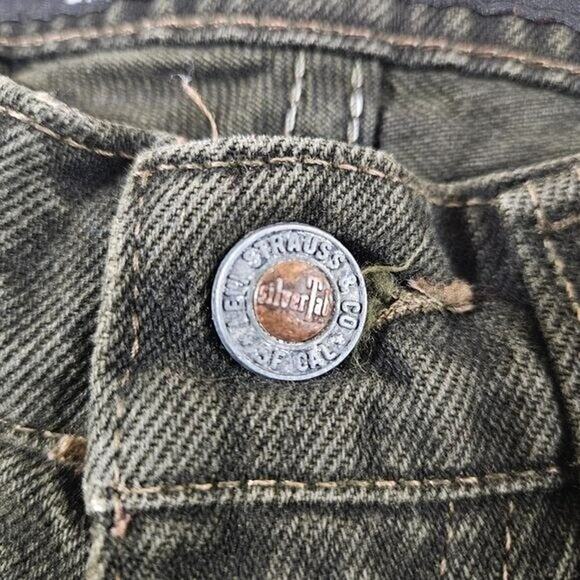 Vintage 90's Levi’s Silvertab Jeans Loose 29x34 USA - Picture 3 of 10